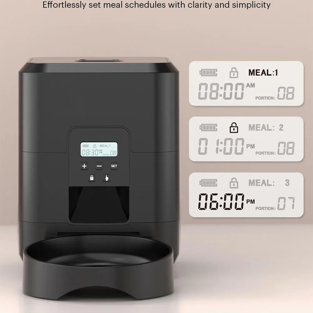 Distributeur automatique de nourriture pour chat et chien