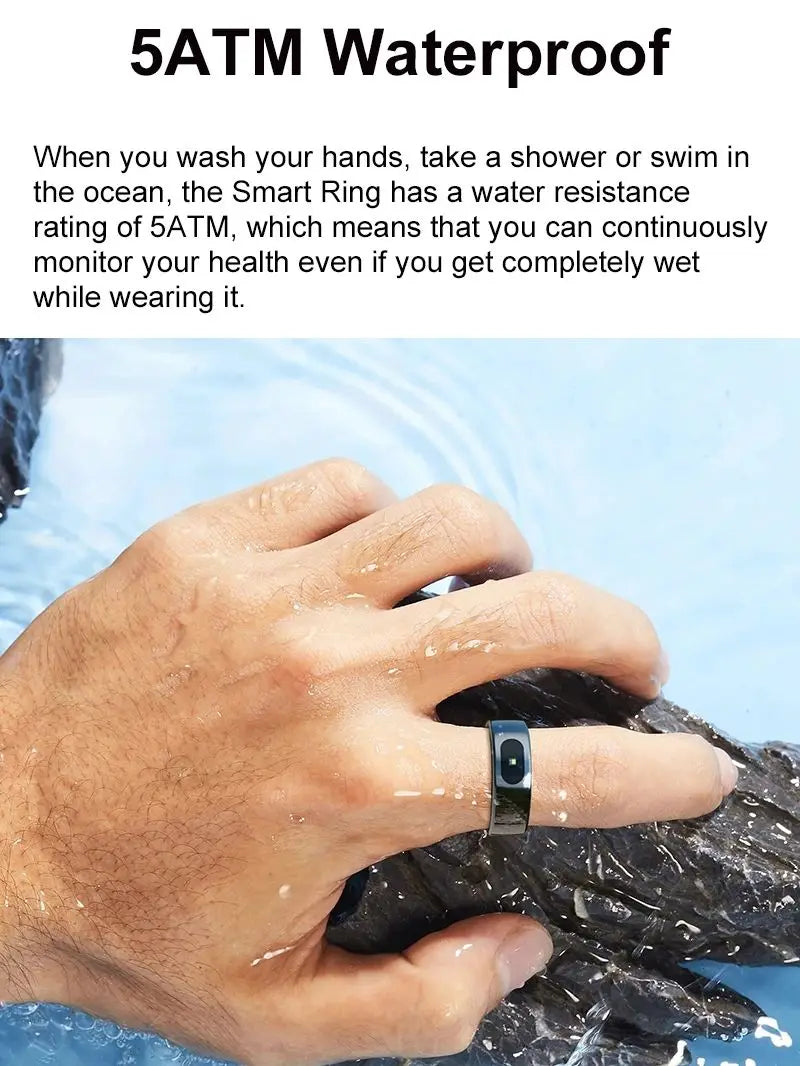 Smart Ring™ – La bague intelligente qui suit votre santé, votre sommeil et votre cycle