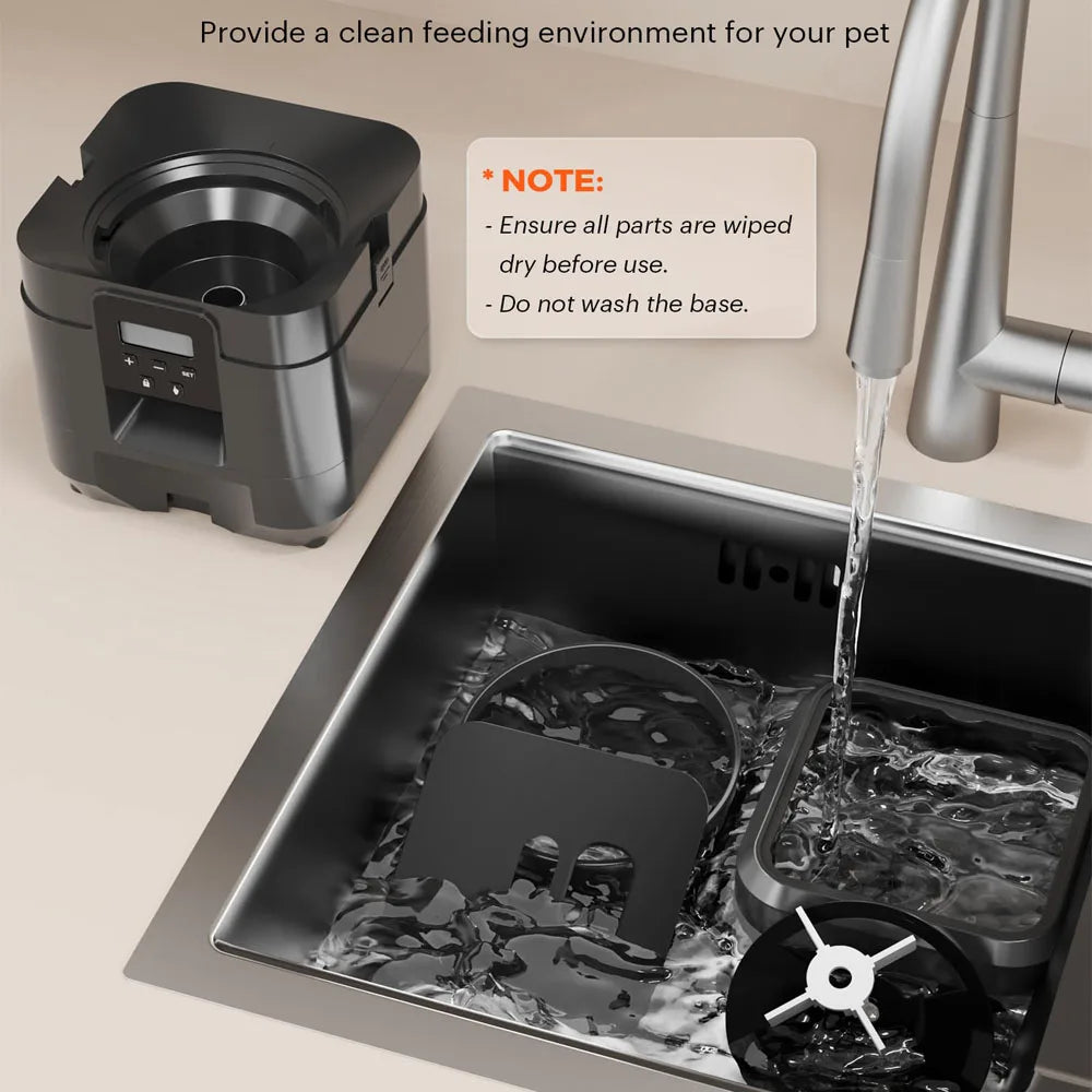 Distributeur automatique de nourriture pour chat et chien